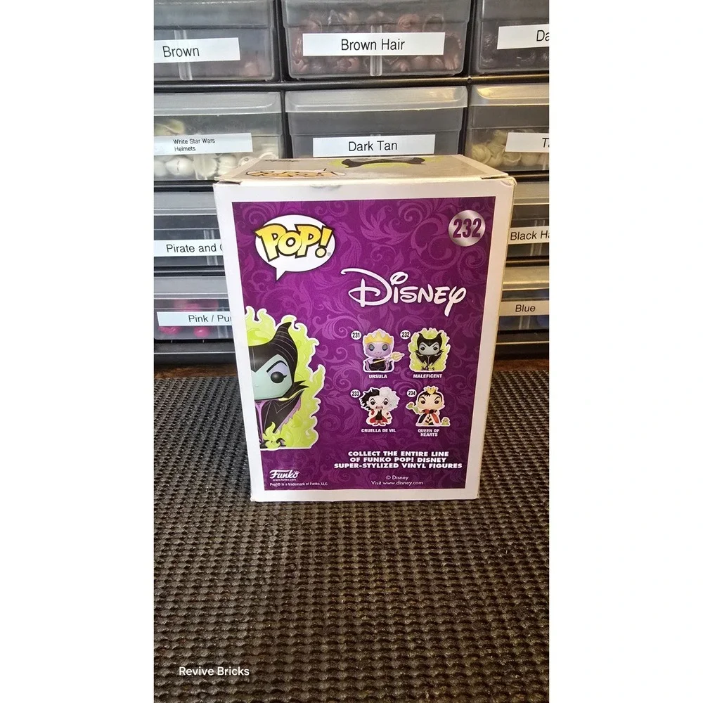 Funko Pop!: Disney: Maleficent #232 (Hot Topic Exclusive) Brand New‎ Great Cond.